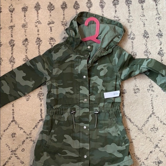 girls camo jacket